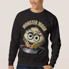 Monster Mash Niedliches musikalisches Halloween Sweatshirt