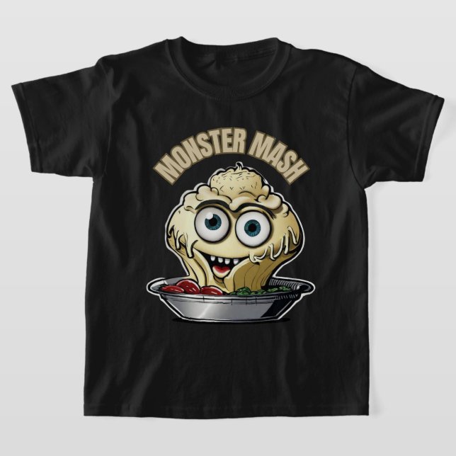 Monster Mash Niedliches musikalisches Halloween T-Shirt (Ablage )