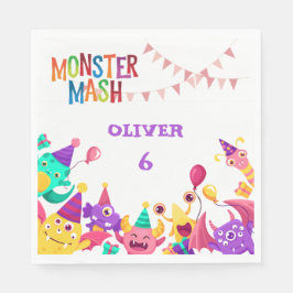 Monster Mash Party Napkins - Kids Birthday Serviette