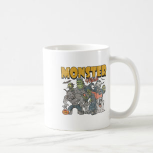 Monster Mash Vintage-Geist Halloween Lustig Kaffeetasse