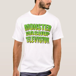 Monster Mashup Fernsehlogo T-Shirt