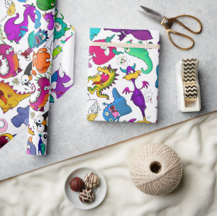 Monster Menagerie, Packpapier