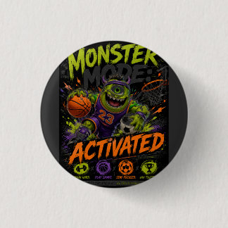 Monster-Modus aktiviert – Sports Monster Basketbal Button