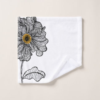 Monster Mohn Handtuch-Set Badhandtuch Set