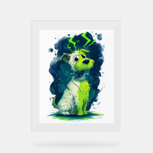 Monster Mutt - Niedlicher Halloween-Hund Acrylschild