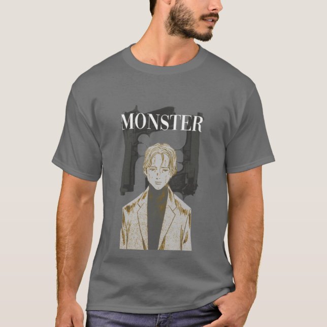 MONSTER - NAOKI URASAWA T-Shirt (Vorderseite)