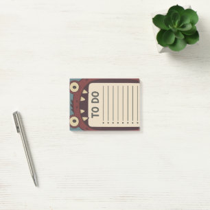 Monster-Notizblock To-Do-Liste Post-it Klebezettel