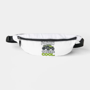 Monster Opa Wheelie Cool Lustiger Monster Truck En Bauchtasche