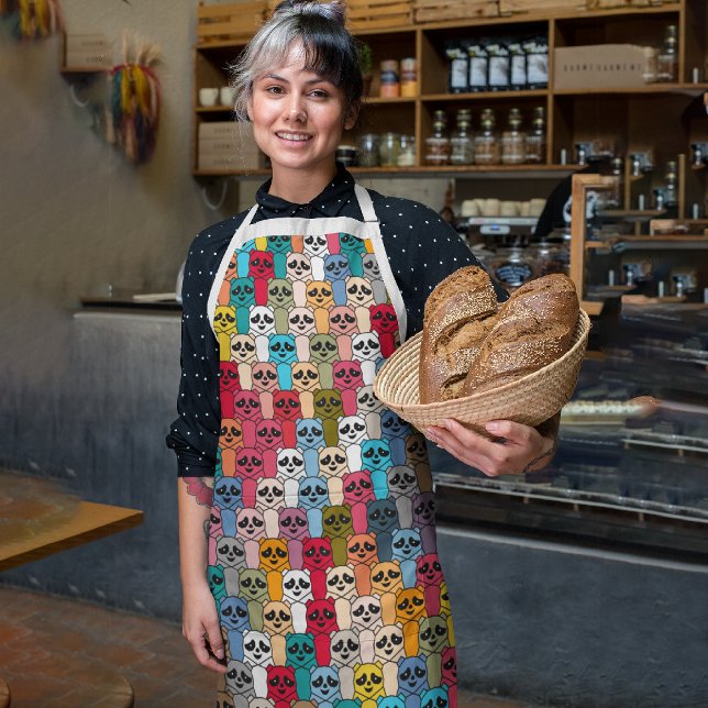 Monster Panda Schürze (Von Creator hochgeladen)