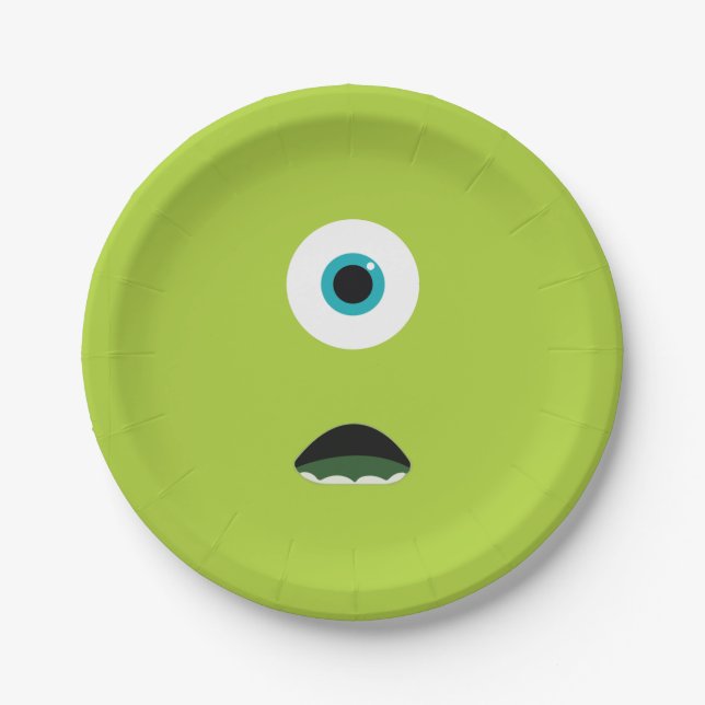 Monster Pappteller (Vorderseite)