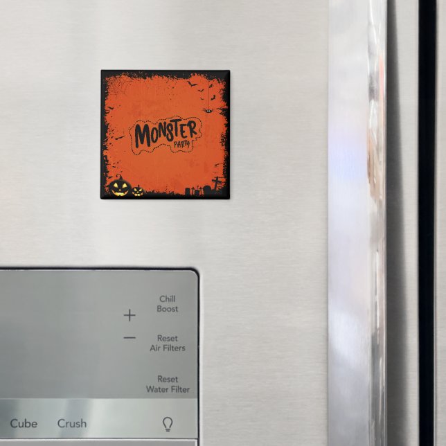Monster-Party Magnet (In Situ (Kühlschrank))