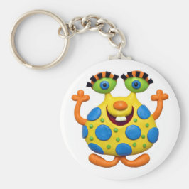 Monster-Party Schlüsselanhänger