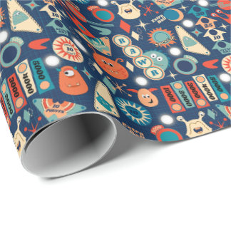 Monster Pinball Geschenkpapier