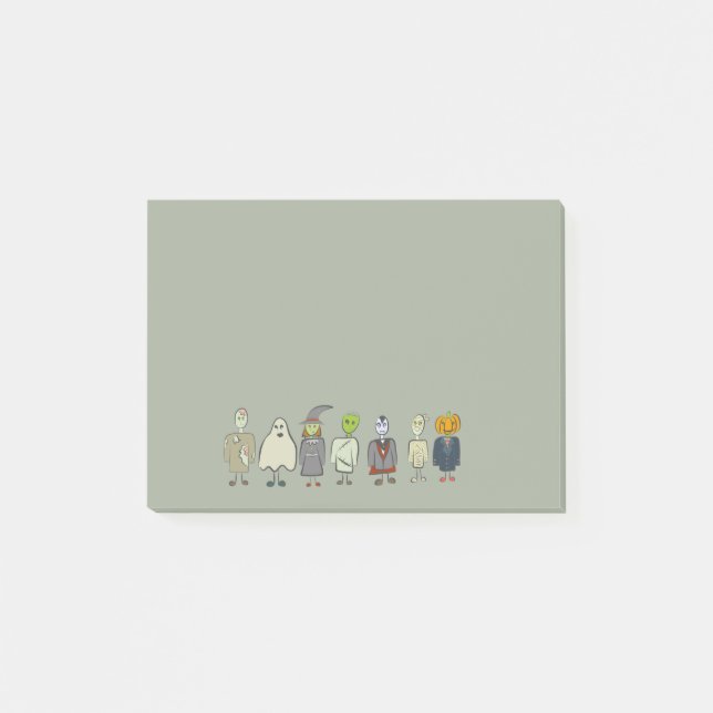 Monster! Post-it Klebezettel (Vorderseite)