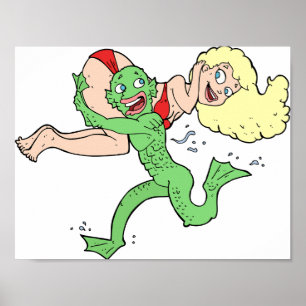 Monster-Poster Poster