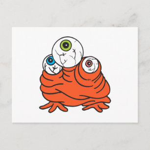 Monster Postkarte