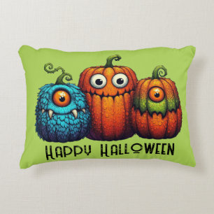 Monster Pumpkins Dekokissen