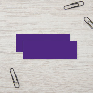 Monster Purple Mini Visitenkarte
