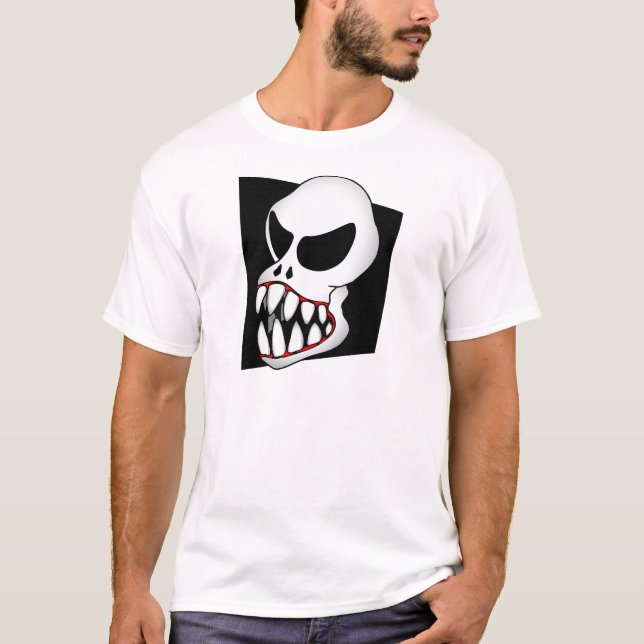 MONSTER Schädel T-Shirt (Vorderseite)