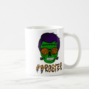 Monster Skull Broster Brother Halloween Match F Kaffeetasse