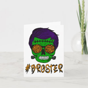Monster Skull Broster Brother Halloween Match F Karte