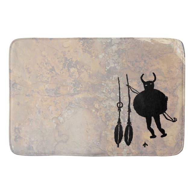 Monster Slayer, Blanco, New Mexico Badematte (Vorderseite)
