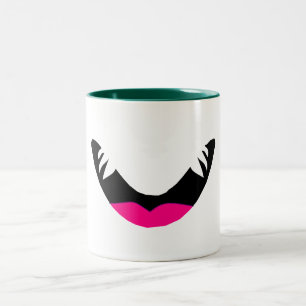 Monster-Smile-Tasse Zweifarbige Tasse