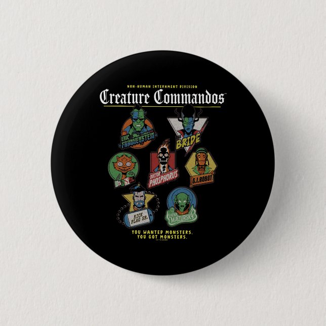 Monster Squad Abzeichen Leistung Button (Vorderseite)