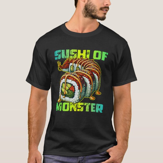 Monster-Sushi T-Shirt (Vorderseite)