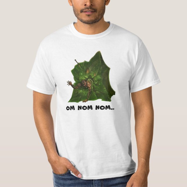 Monster-T-Shirt - "OM Nom Nom" gallertartiger T-Shirt (Vorderseite)