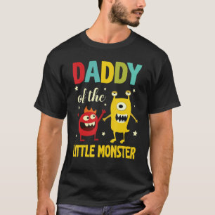 Monster tanzen zusammen glücklichen Papa des Klein T-Shirt