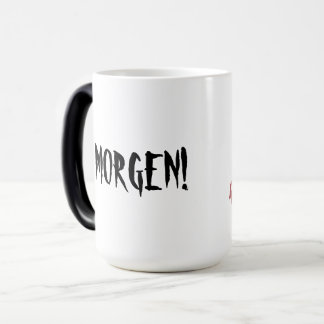 Monster-Tasse am Morgen Verwandlungstasse