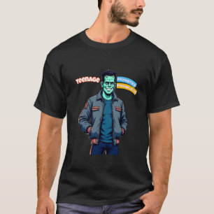 Monster-Teenager-Problem Witziges Trend Halloween T-Shirt