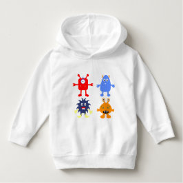 Monster Themed Kinderpullover Hoodie Kleinkind T-shirt