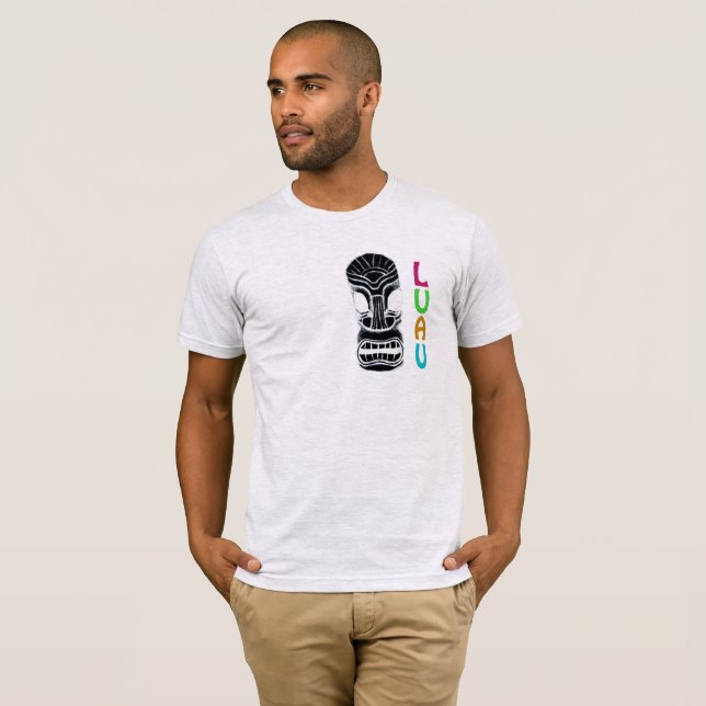 Monster Tiki Head Luau T-Shirt (Vorne ganz)