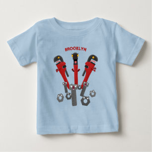 Monster-Tools für Spaß Cartoon Baby T-shirt