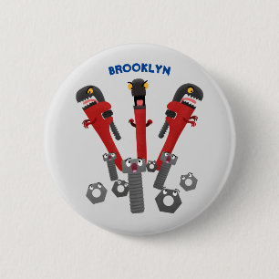 Monster-Tools für Spaß Cartoon Button