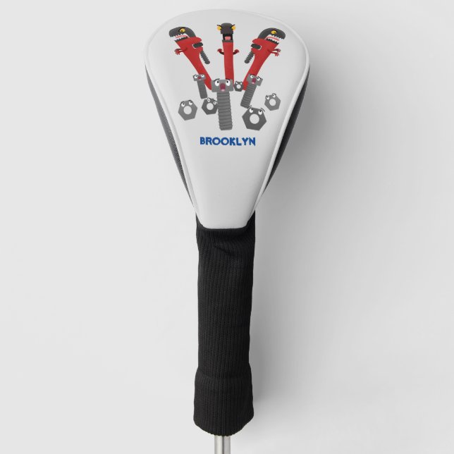 Monster-Tools für Spaß Cartoon Golf Headcover (Vorderseite)