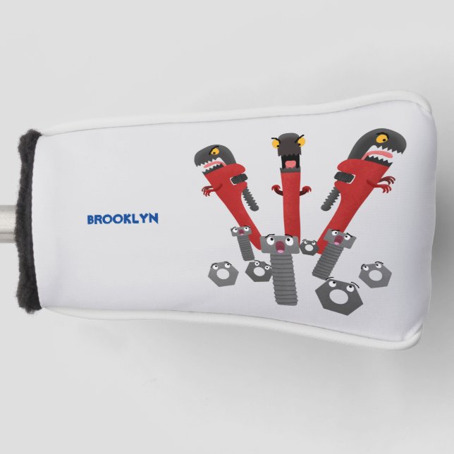 Monster-Tools für Spaß Cartoon Golf Headcover (Vorderseite)