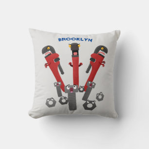 Monster-Tools für Spaß Cartoon Kissen