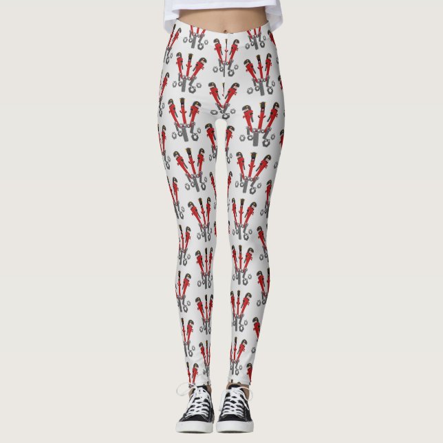 Monster-Tools für Spaß Cartoon Leggings (Vorderseite)