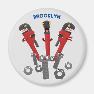 Monster-Tools für Spaß Cartoon Magnet