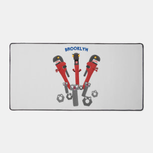 Monster-Tools für Spaß Cartoon Schreibtischunterlage