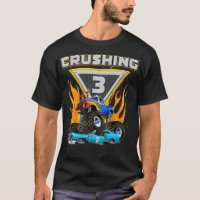 Monster Truck 3rd Geburtstags-LKW Geburtstag chakr