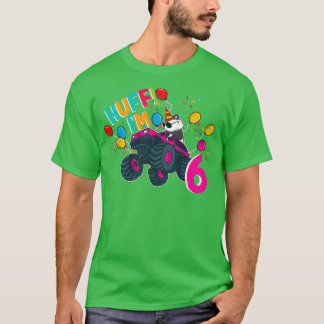 Monster Truck 6 Panda Driver Cute Bear Pet Animal T-Shirt