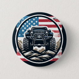MONSTER TRUCK ABZEICHEN BUTTON