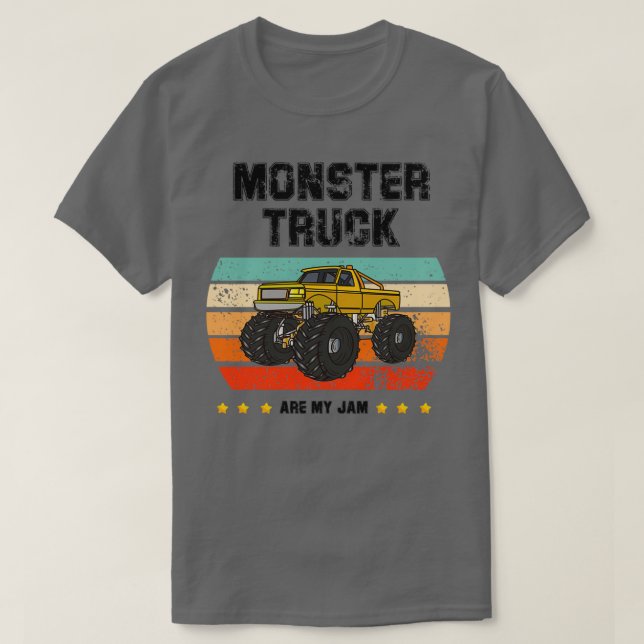 Monster Truck Are My Jam 20 T-Shirt (Design vorne)