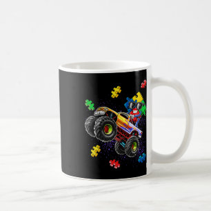 Monster Truck Autismus Bewusstsein Puzzle Piece Ge Kaffeetasse
