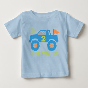 Monster Truck Baby T-shirt