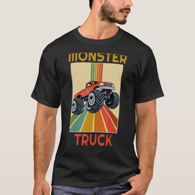 Monster Truck Big Style LKW T-Shirt (Vorderseite)